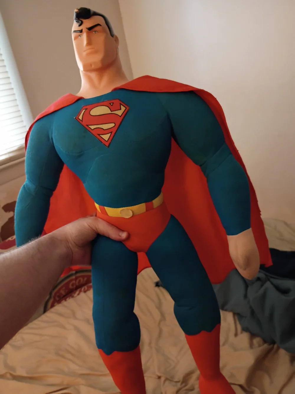 Superman TAS Superman Big Plush Doll